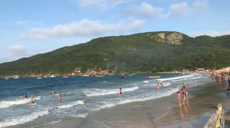 Acqua Marine Floripa Apto Com Vista Para O Mar! Florianopolis Luaran gambar